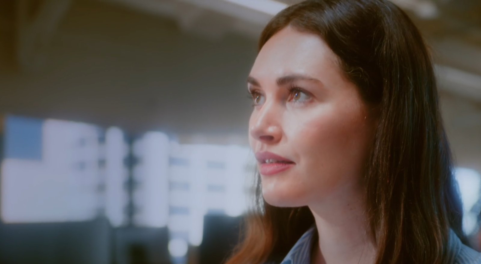 Still from the AI Analyst commercial